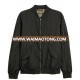 Bomber jacket in shiny appearance made in satin